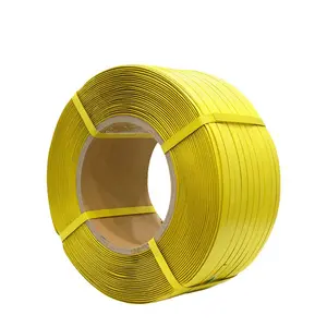 FixtureDisplays® Poly Strap,Polypropylene Strapping, Box Pallet Strapping Banding Unitization Reel 2300' Long, 1/2" Wide (0.53"), 20 OD X 8"Core 14434-NF