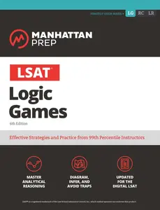 USED-LSAT Logic Games by Manhattan Prep (Paperback)