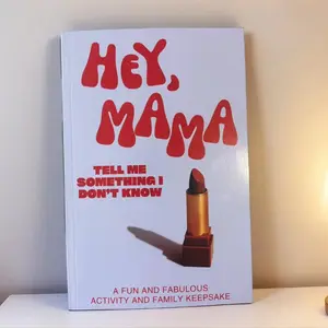 Hey Mama! Love-Filled Mother's Memory Book, Exclusive Mom Memories, Family Fun Diary, Beautiful Moments Forever, Perfect Gift for Moms
