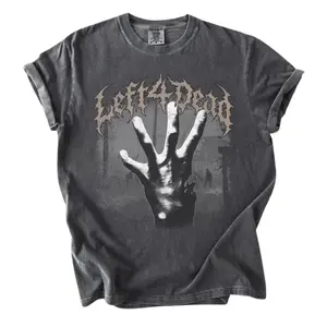 Vintage Left 4 Dead 2 Comfort Colors  Shirt, Retro Y2K Zombie Shooter Video Game T-Shirt, Cotton unisex for Man, for Woman, Trendy Shirt