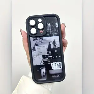 Phone Case for IP 17/16/15/14/13/12/11 Series (Pro, Pro Max & Standard) - Minimalist Transparent Design, Air Cushion Shockproof Drop Protection, Durable PM Protective Cover for Men & Women