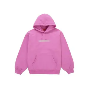 Supreme Men's Swarovski Motion Logo Hooded Sweatshirt Pink, from StockX