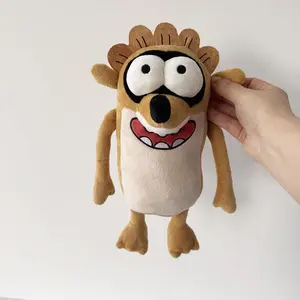 New 25cm Regular Show Plush Toys Cartoon Cute Soft Stuffed Dolls For Kid Birthday Christmas Gift