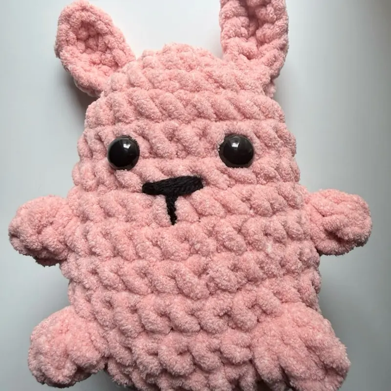 Pink Bunny Plushie