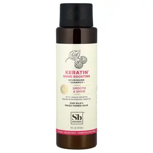 Soapbox Nourishing Shampoo, Keratin Shine Boosting, For Silky, Frizz-Tamed Hair, 16 fl oz (473 ml)