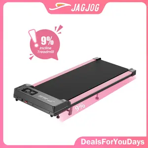 【9% Incline】 Walking Pad,Treadmill with 9%Incline for Home Office, 2.5HP Portable Under Desk Treadmill with 265 Lbs Capacity,Remote Control, Led Display,Summerwins,DealsForYouDays