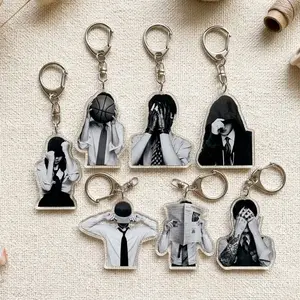 Singer Group Inspired Acrylic Keychain, Fan Merch, Acrylic keychain for fan, Inspired Merch