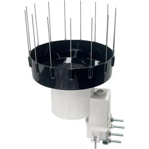 Wireless Outdoor Rain Gauge Sensor with 5cm/1.96in Self-Emptying Rainfall Collector Funnel, 15 Pcs Bird Spikes 915MHz - Accessory Only Cannot Be Used Alone
