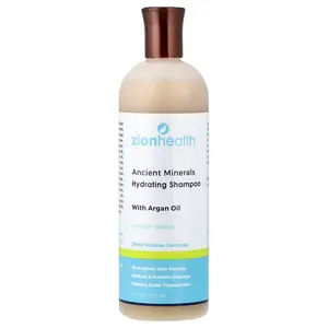 Zion Health Ancient Minerals, Hydrating Shampoo with Argan Oil, Coconut Jasmine, 16 fl oz (473 ml)