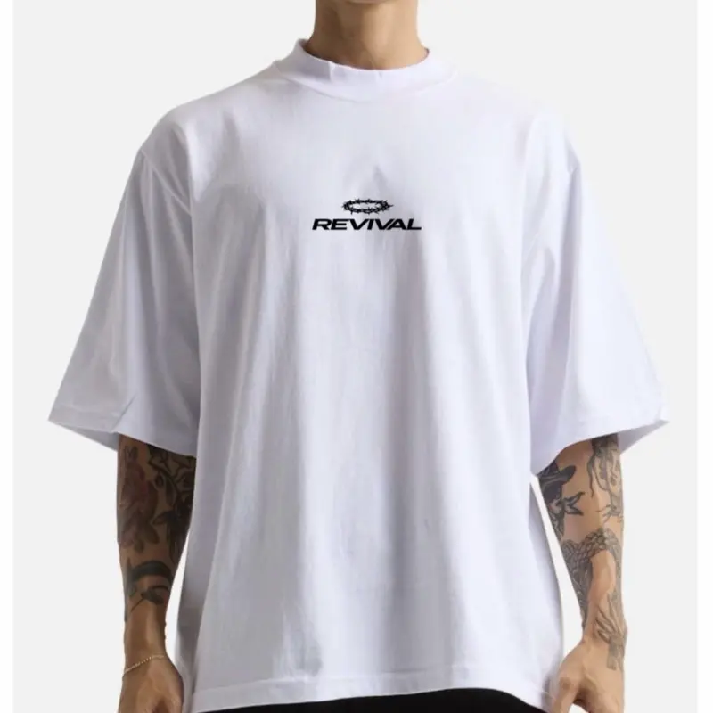 Oversized Heavyweight Revival “University” Tee