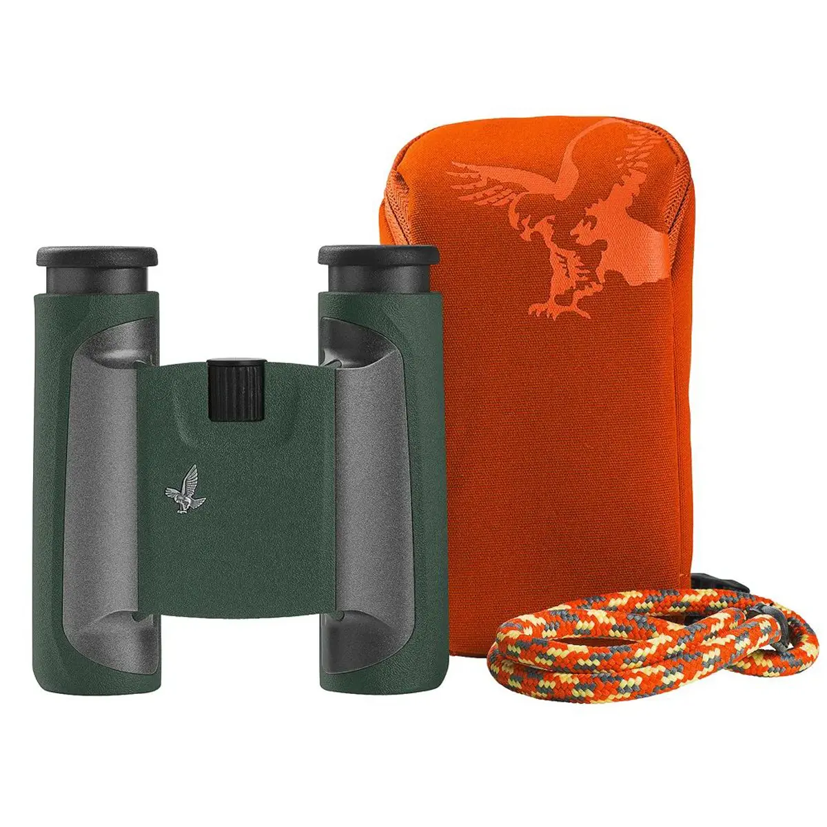 Swarovski Optik 8x25mm CL Pocket Series Mountain Waterproof Roof Prism Binocular with 6.8 Degree Angle of View, Green