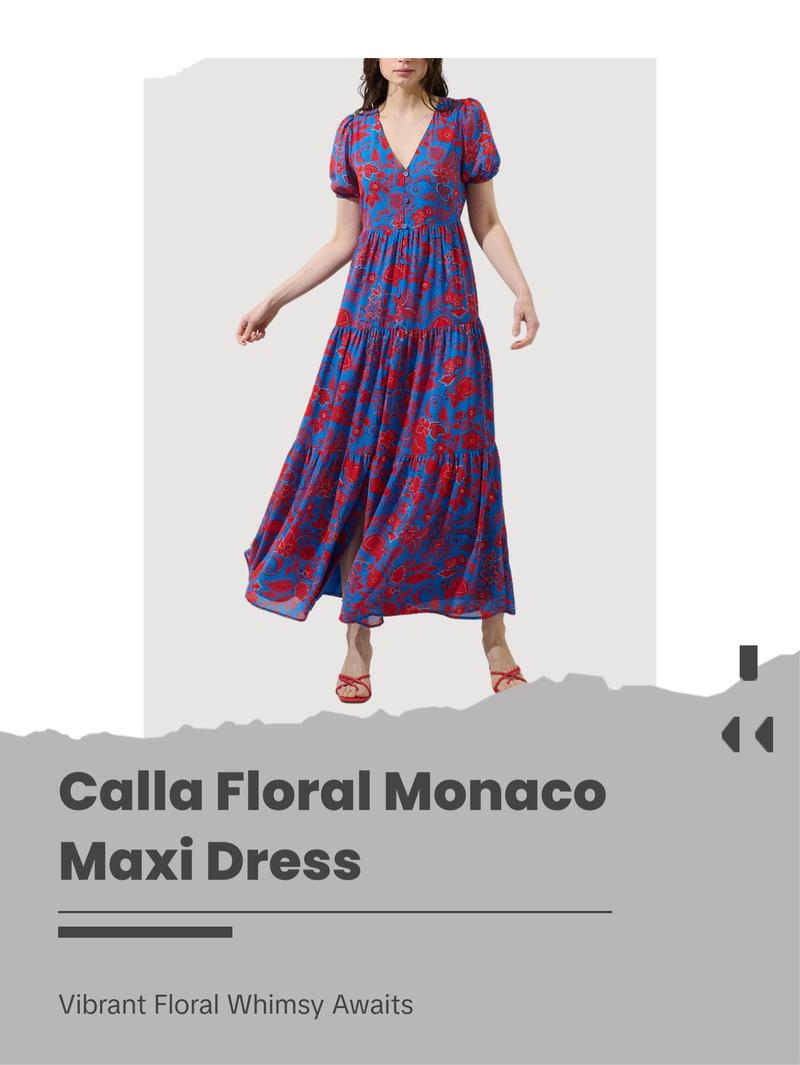 Calla Floral Monaco Maxi