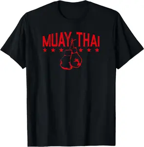 100% Cotton Muay Thai Boxing For Martial Arts Lovers Funny Creative Graphic T-Shirt