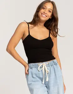 TILLYS Lace Trim Womens Cami