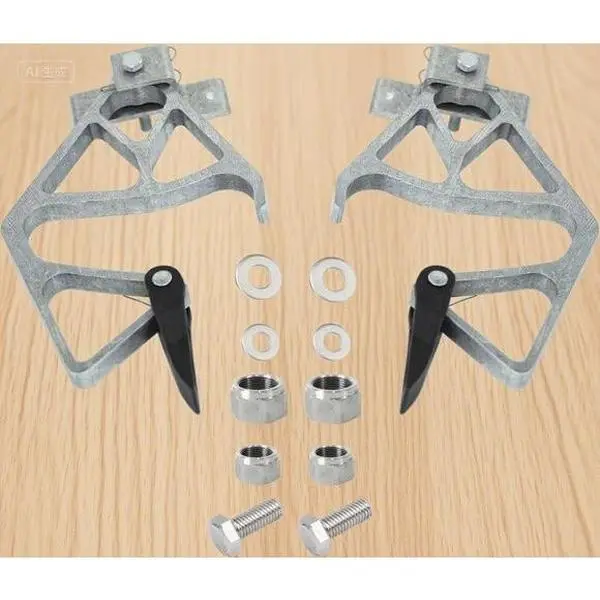 28-11 Rung Lock Replacement Kit - Heavy Duty Aluminum Ladder Accessories - Secure Extension Ladder Lock Mechanism - Durable Climbing Equipment Parts - Non-Slip Safety Upgrade for Ladders