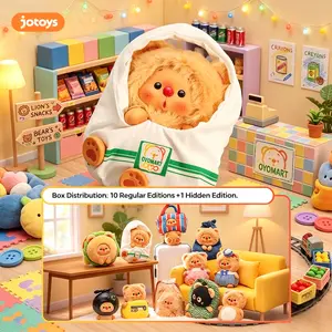 JOTOYS OYO Portable Bag Mini Series Plush Blind Box-Keychain & bag charm,Cute Collectible Toy,Perfect Gift,