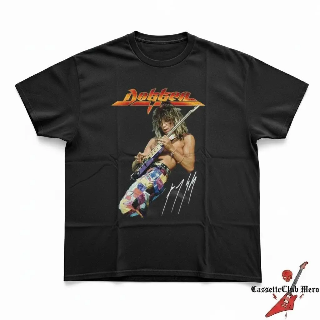 [SALE UP TO 50%] NEW George Lynch- DOKKEN Band Black All Size S-5XL Tee Shirt SS16, Unisex Shirt Made Using 100% US Cotton, Design & Printed In The USA