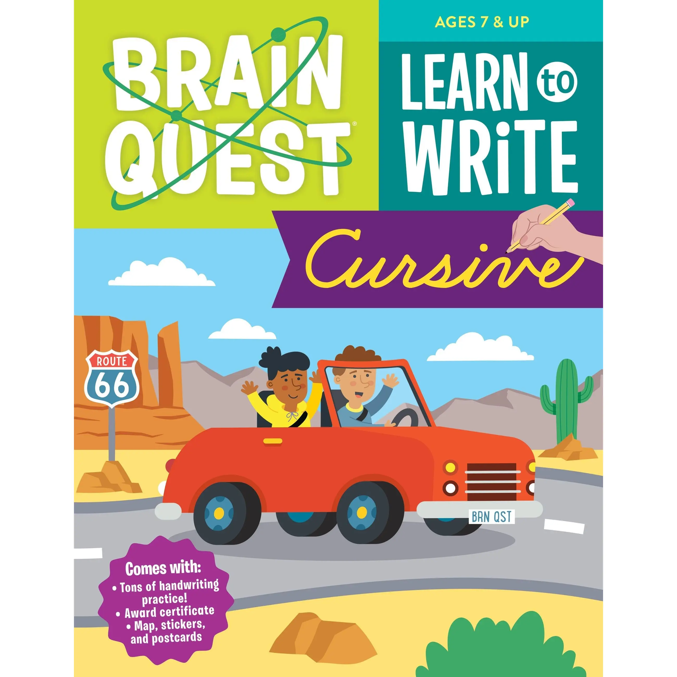 Brain Quest Learn to Write Cursive by Workman Publishing [Paperback Book]