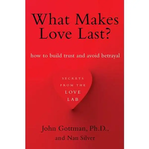 What Makes Love Last? English Romance Psychology Soft Cover Book by John Gottman (Simon & Schuster) - Romance, Love Lab Research, Build Trust, Avoid Betrayal, Identify Trouble Signs, Strategies for Repair for Couples (Lab Findings-Based)