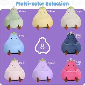 Kids Bean Bag Chair, 23"/30" Plush Faux Fur Toddler Couch with Foam Filling, Lightweight Comfy Sofa for Reading, Gaming & Lounging, for Kids Ages 4–12