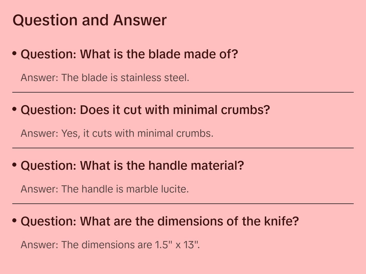 Bread Knife