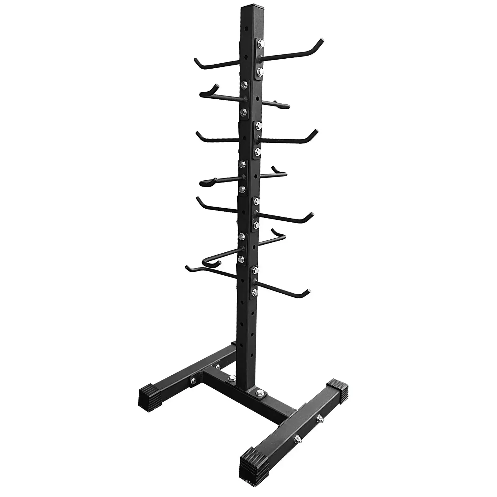 Cable Attachment Rack for Lat Pull Down Bar, Heavy Duty Steel Cable Attachments Gym Storage Rack, Lat Bar Organizer for Different Cable Handles