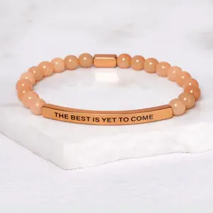 THE BEST IS YET TO COME Sunstone Bracelet