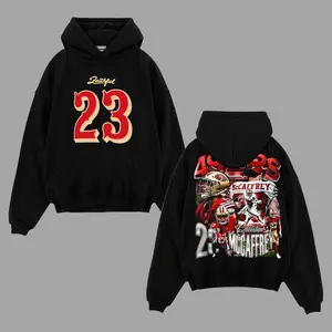 Run CMC Christian McCaffrey 23 The Faithful Game Day Cotton Hoodie T-Shirt (Made In US), White Lightning, McCaff Daddy  Fans Outfit, Faithful Nation Niner Vampire Outfit, Gift For Football Fans