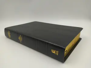 Biblia Pastoral de Estudio Plenitud RV1960 piel elaborada negro