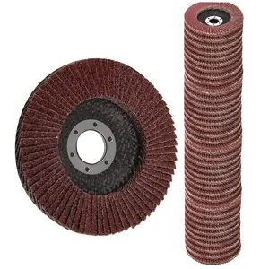 Flap Discs 40 count 4.5 Inch - 40 60 80 120 Grit Grinding Discs 4 1/2 Assorted Sanding Grinding Wheels, Oxide Abrasives, disc