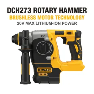 Dewalt DCH273 Cordless Hammer Drill Driver with 0-4600 BPM, mechanic work, brushless impact