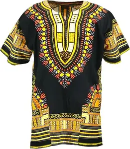 Unisex  African Dashiki Cotton Shirt
