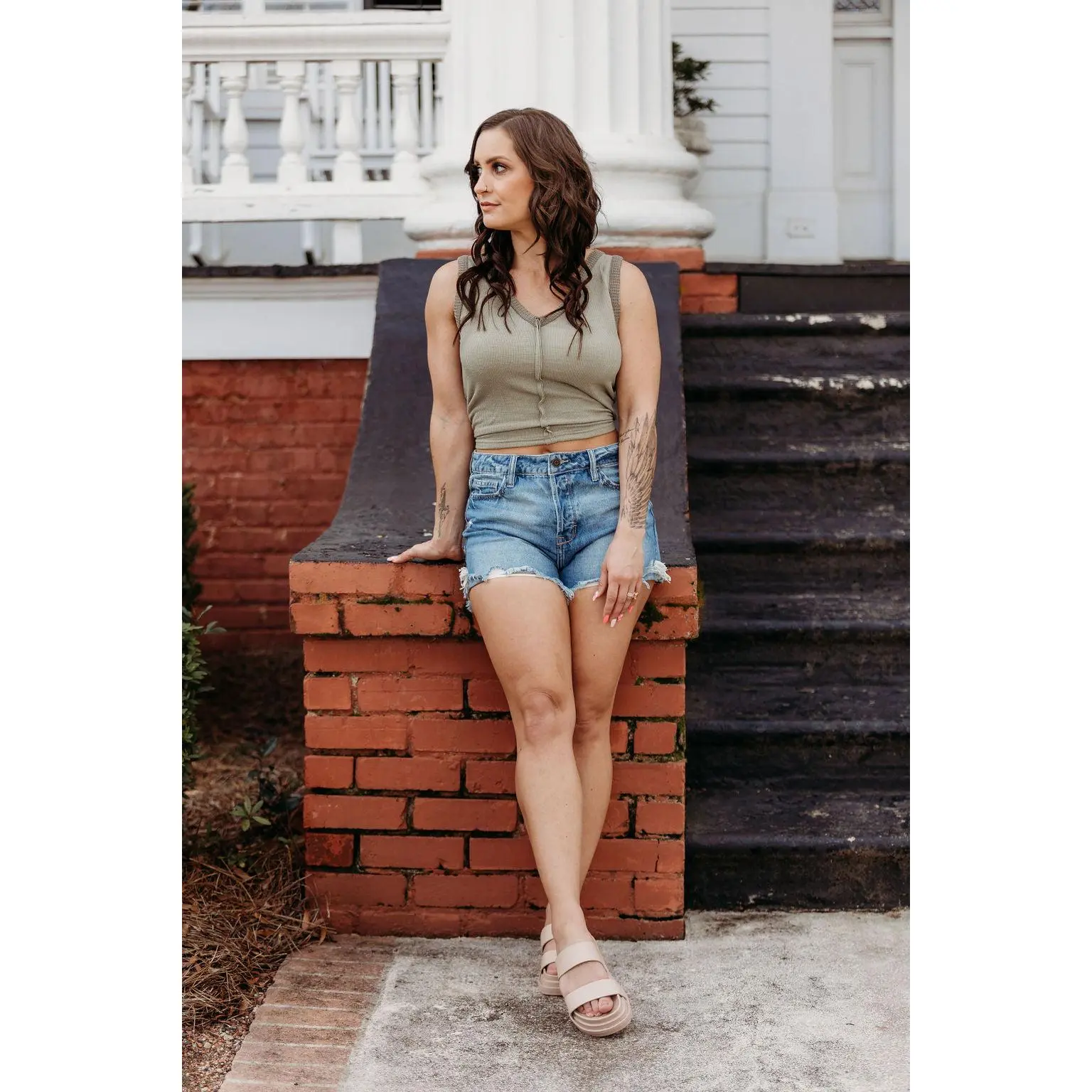 Sofie Mom Shorts