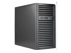Supermicro Case CSE-731I-404B Mini-tower chassis 2x5.25" External HDD Drive Bays and 4x 3.5" Internal HDD Drive Bays 400W