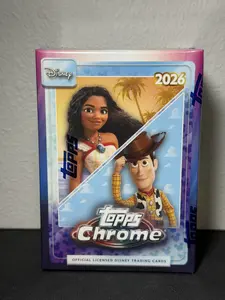 2026 Topps Chrome Disney Mega Blaster Box (8 packs per box)
