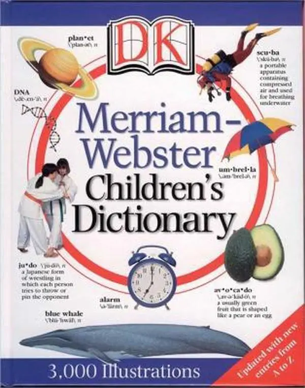 USED Book - Merriam Webster Children's Dictionary by DK Publishing (Hardcover) - english