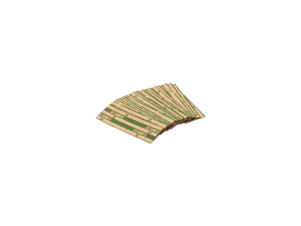Coin-Tainer Flat Coin Wrappers Dimes $5 1000 Wrappers/Box 30010 Coin-Tainer Flat Coin Wrappers Dimes $5 1000 Wrappers/Box 30010