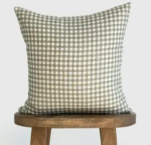 Fawn Gingham Pillow