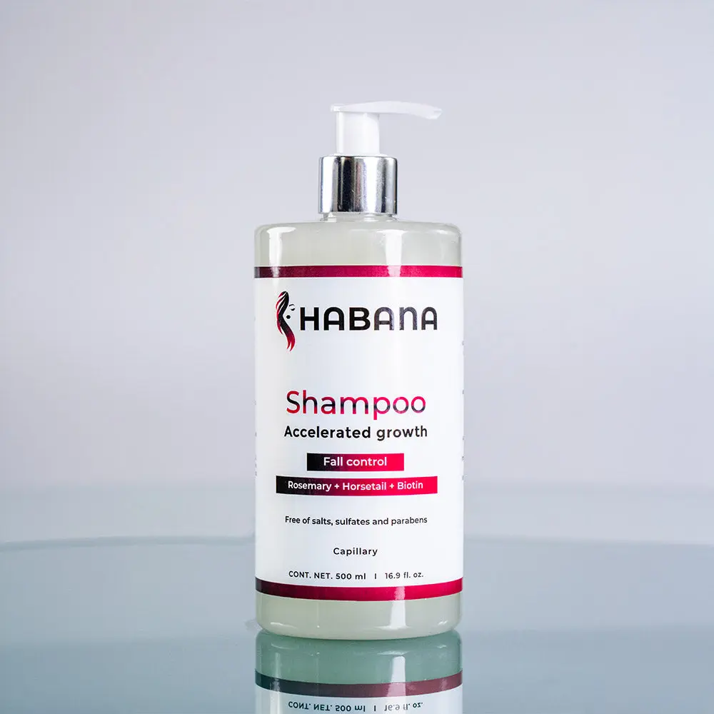 Habana Celestial Glow Shampoo by Caridad Echevarria Medina For Hair Growth Strength and Volume - Sulfate Paraben Free