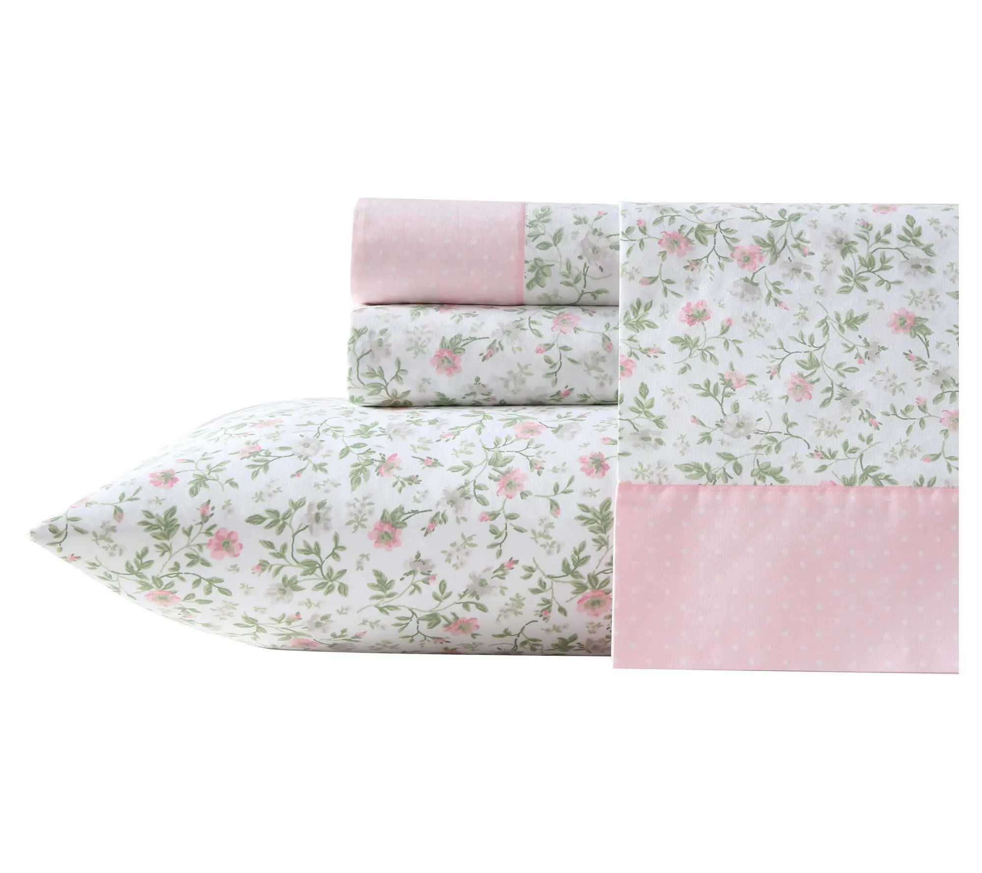 Laura Ashley Bonnie Pretty Pink Twin Sheet Set Laura Ashley Bonnie Pretty Pink Twin Sheet Set