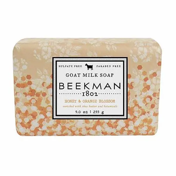 Beekman 1802 Honey & Orange Blossom Goat Milk Bar Soap - 9 oz.