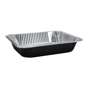 Black Aluminum Half Chafing Dish