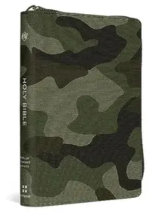 ESV Compact Bible (Canvas with Zipper, Camo Design)