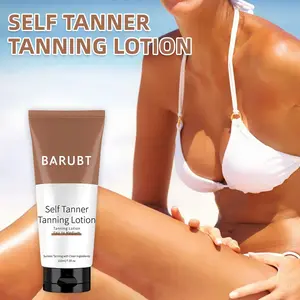 Self-Tanning Lotion 222ML, Self Tanner Lotion, Alcohol-Free, No Residue, Quick-Dry, Natural Tan Effect, Suitable for All Light Skin Tones, Instant Bronze Glow