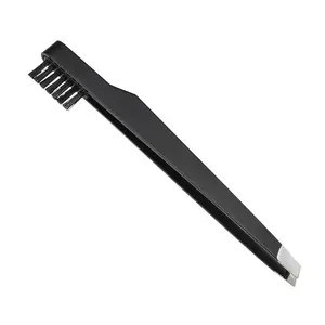 VOCOSTE Portable 2-in-1 Eyebrow Shaping Tool, Stainless Steel Eyebrow Clip, Eyebrow Brush, Women's Eyebrow Combing