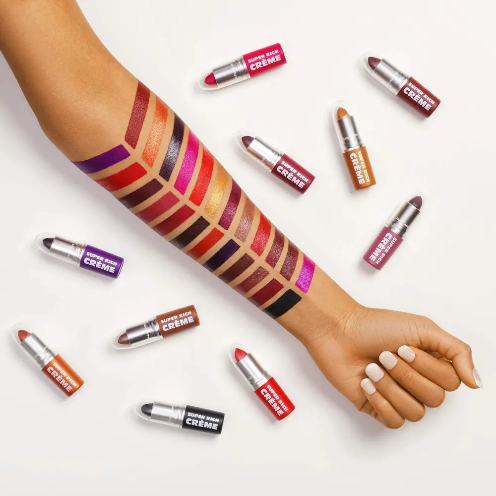 Ruby Kisses Super Rich Creme Lipstick -RCLS Gloss Hydrating Ruby Kisses Super Rich Creme Lipstick -RCLS Gloss Hydrating