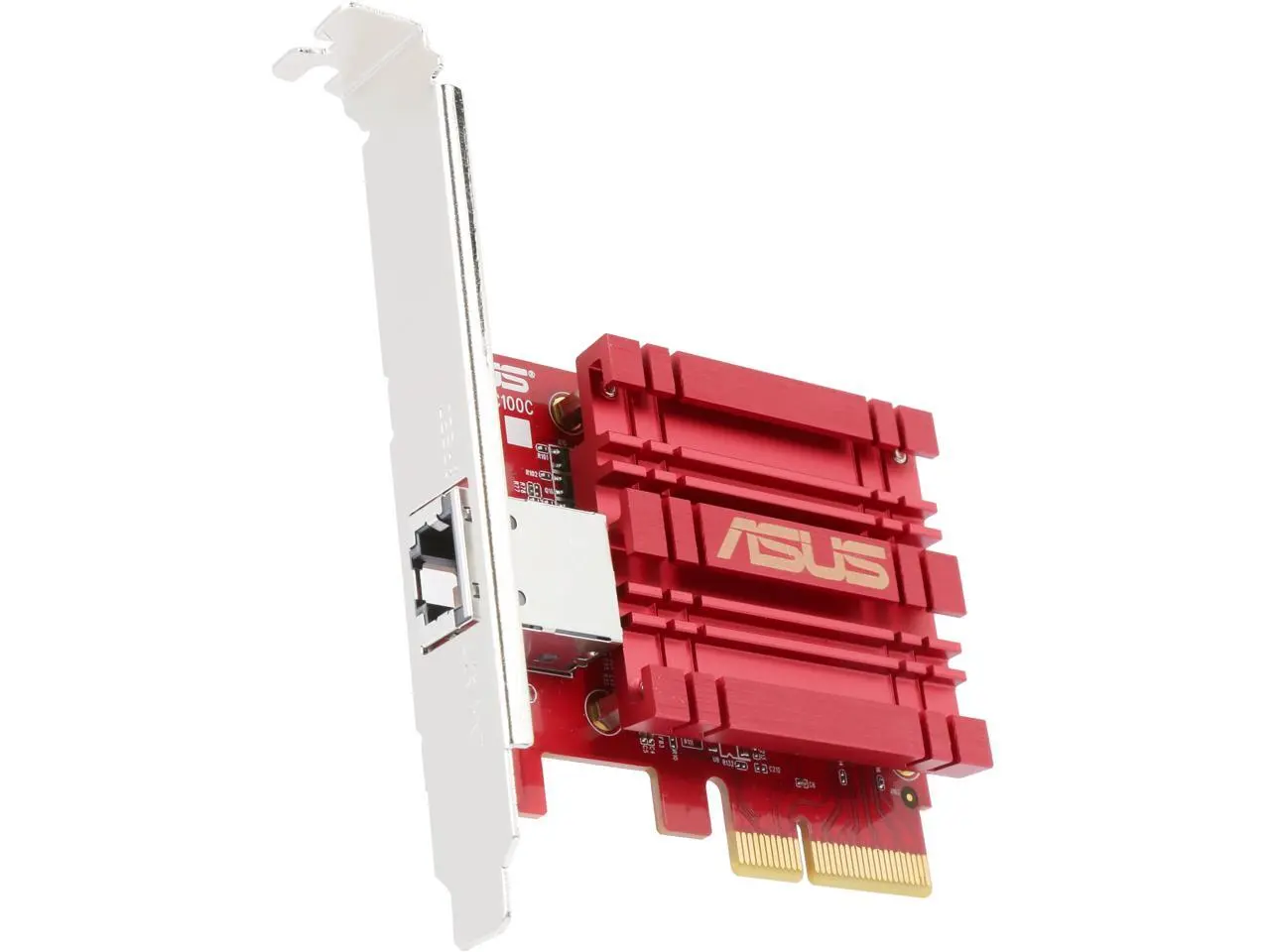 ASUS XG-C100C 10G Network Adapter PCI-E x4 Card with Single RJ-45 Port ASUS XG-C100C 10G Network Adapter PCI-E x4 Card with Single RJ-45 Port