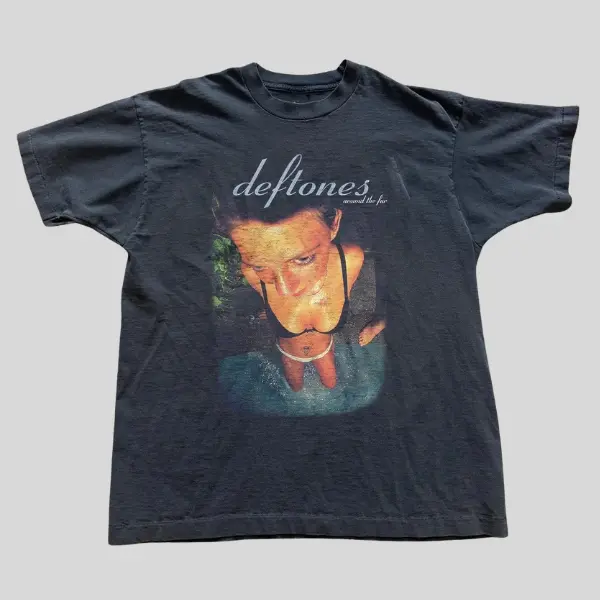 Deftones Around The Fur T Shirt, Alternative Metal Graphic, Vintage Y2K, 2000s Tee