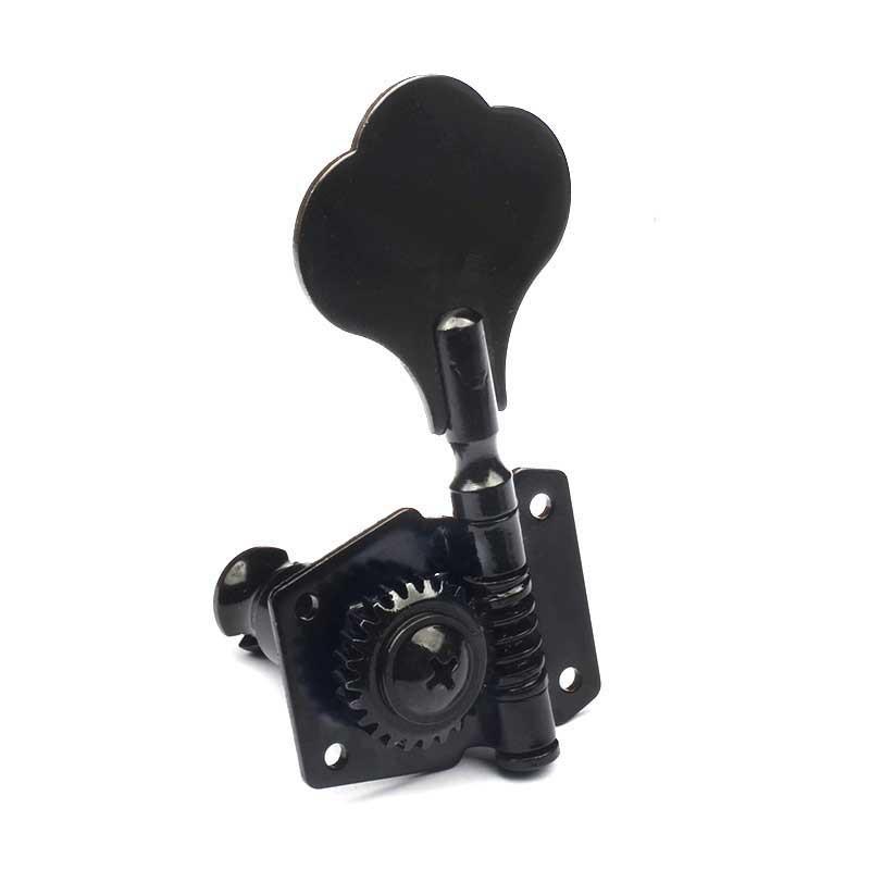 Bass Keys Open Gear Large Post 4-in-line Set for Bass Guitar Tuners