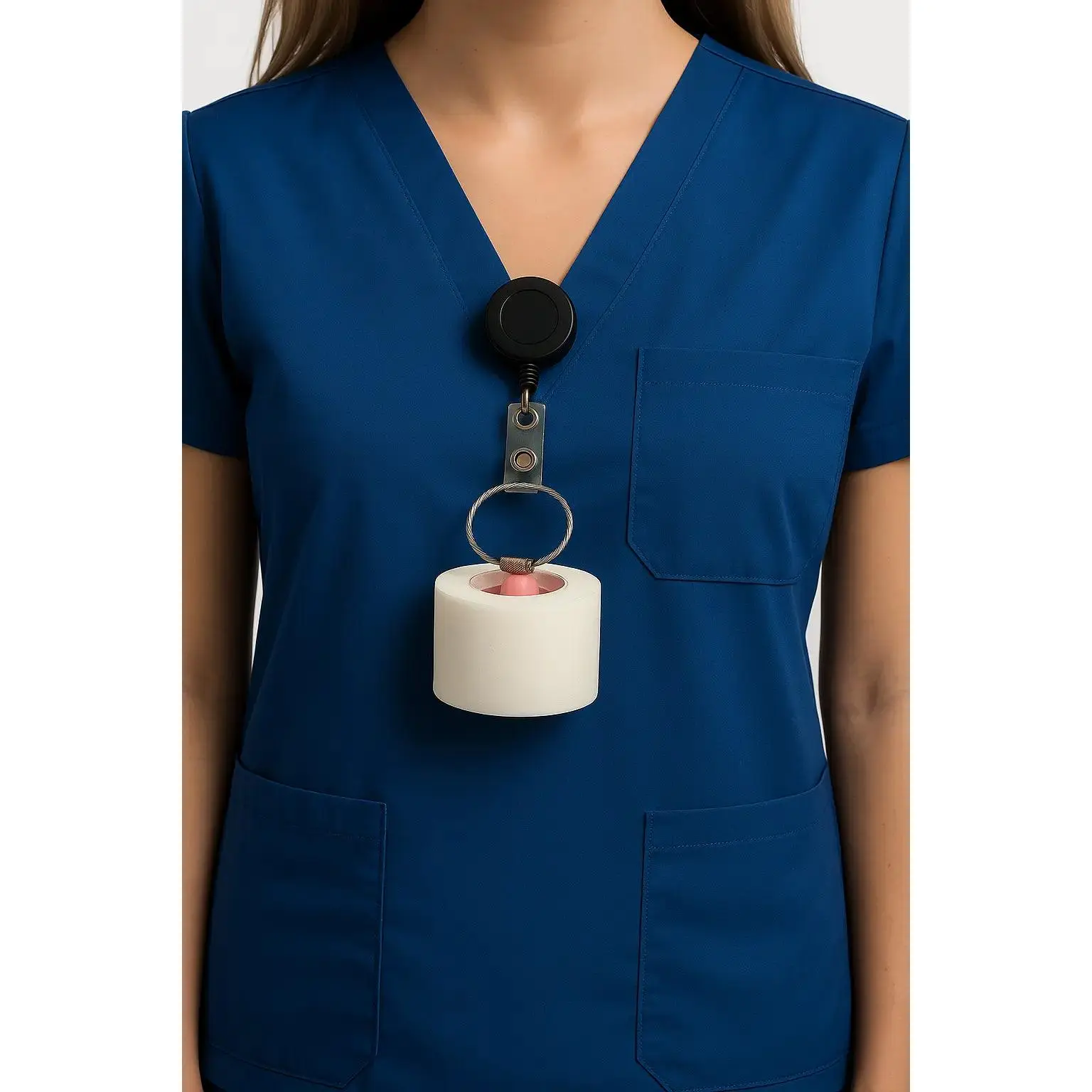 Badge Reel Made From Cloth
